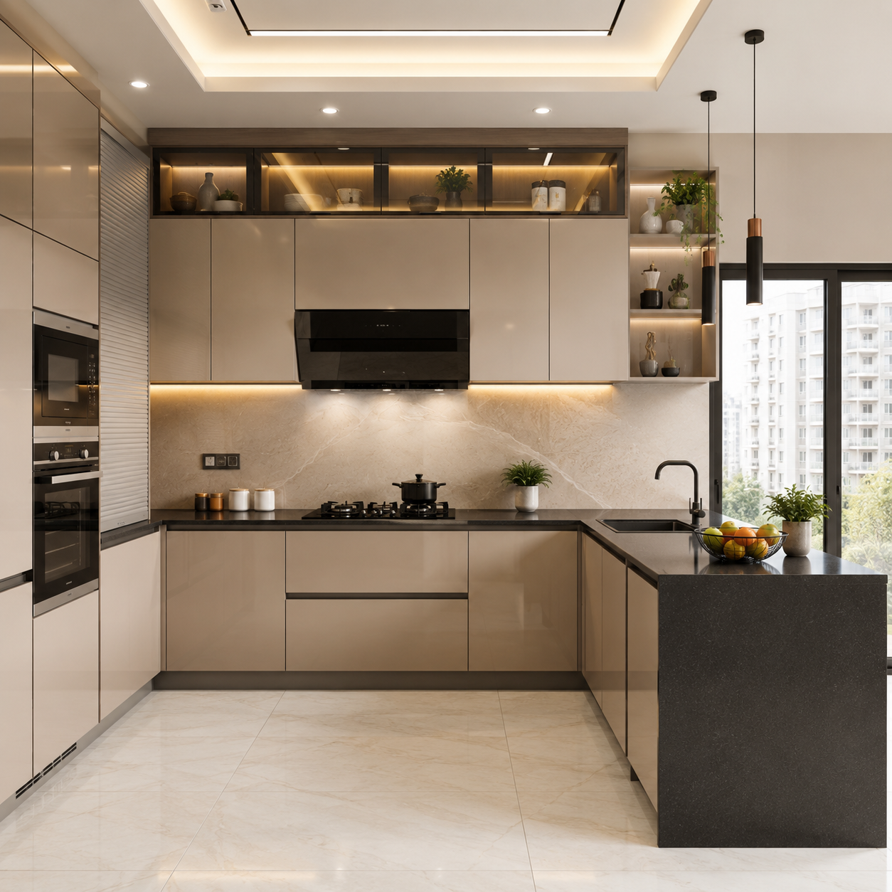 Modular Kitchen in Greater Noida | Modern Kitchen Designs & Installation