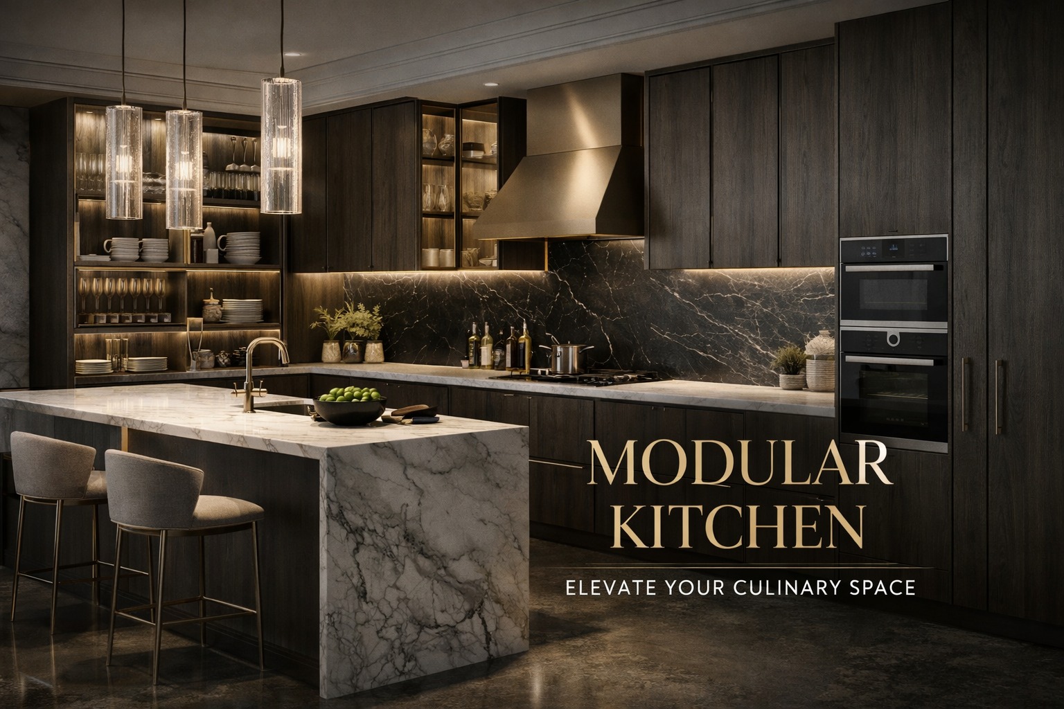Modular Kitchen Design Greater Noida - Smart Storage Solutions