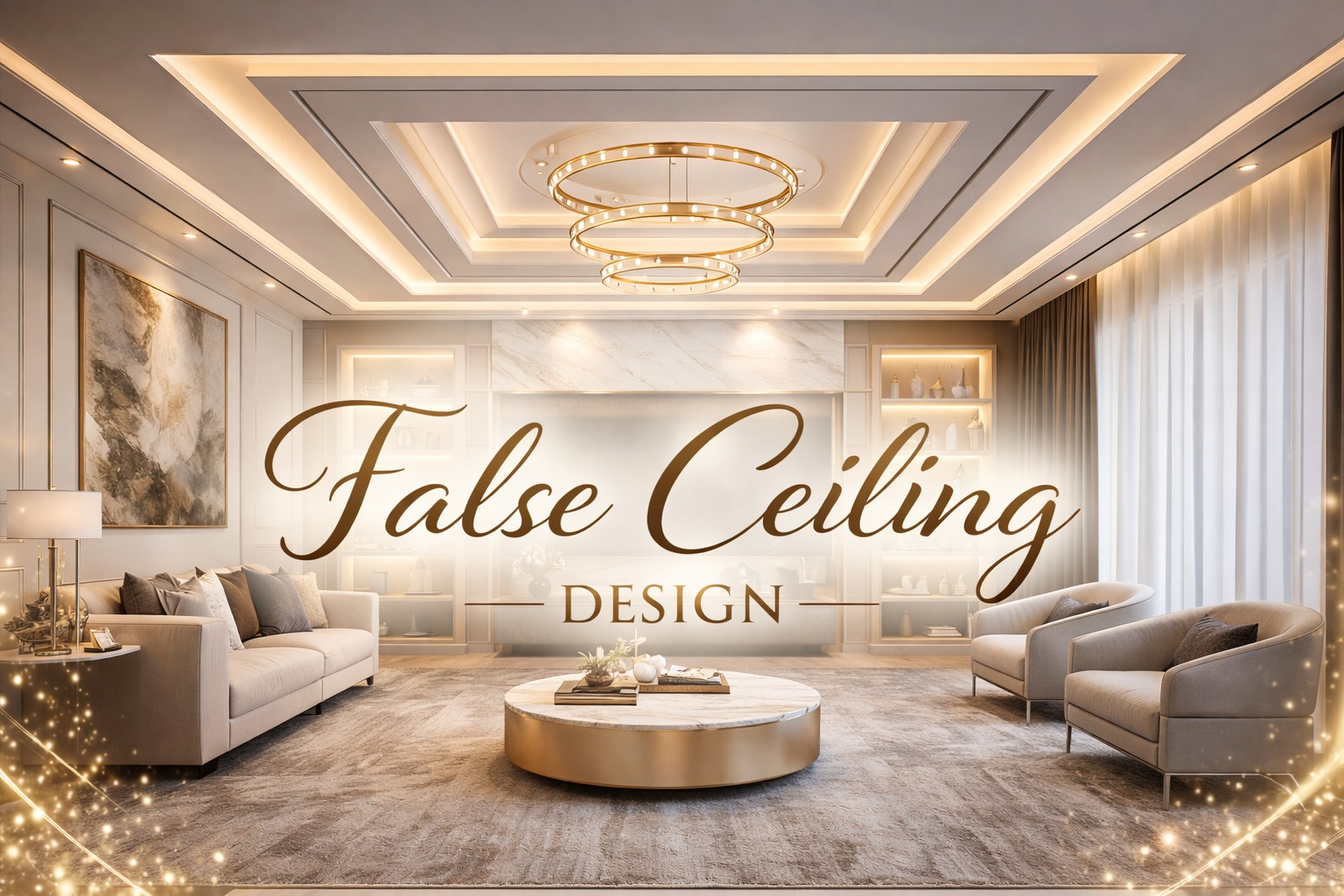 False Ceiling Design Greater Noida - Lighting & Aesthetics